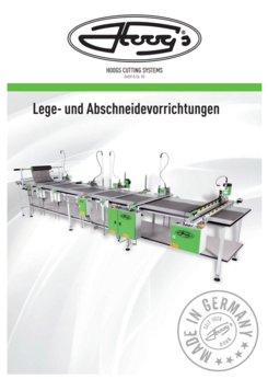 Legevorrichtungen und Abschneidevorrichtungen